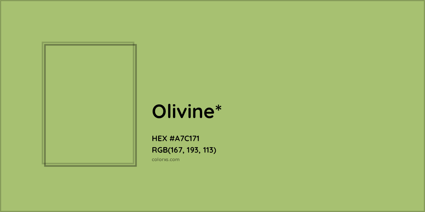 HEX #A7C171 Color Name, Color Code, Palettes, Similar Paints, Images
