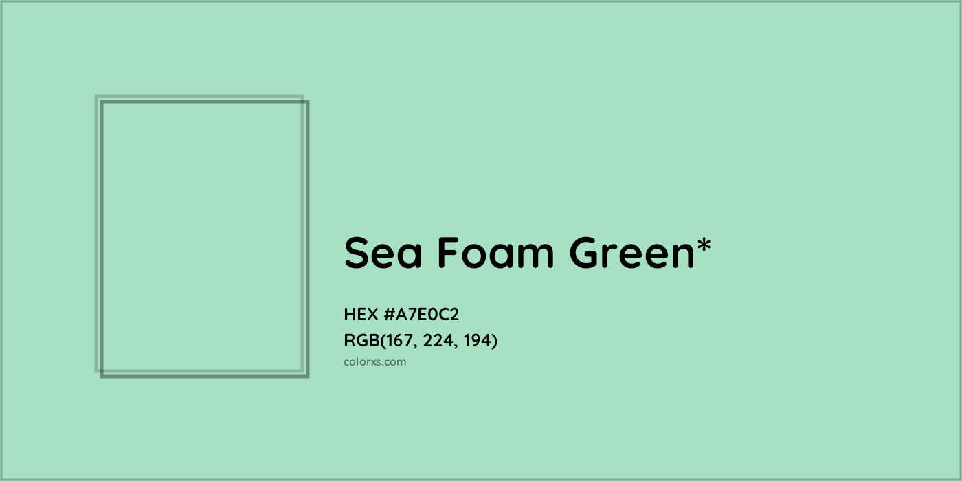 HEX #A7E0C2 Color Name, Color Code, Palettes, Similar Paints, Images