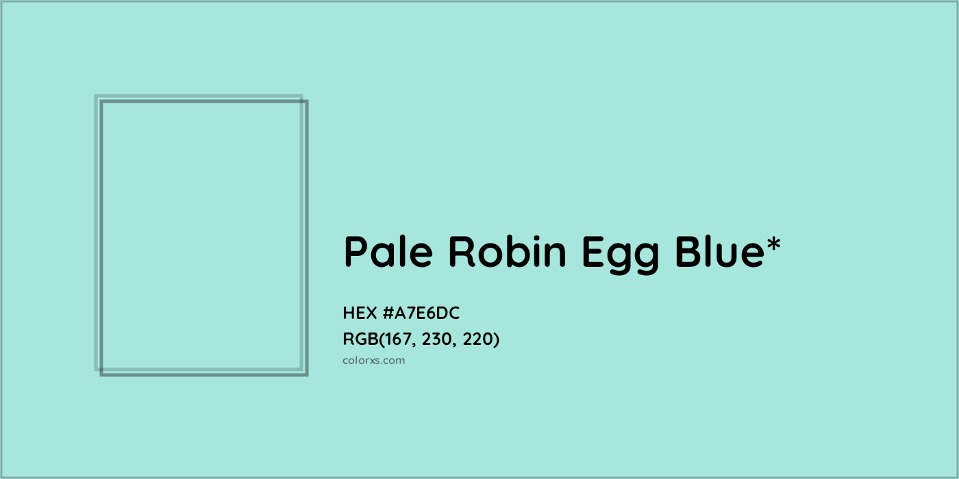 HEX #A7E6DC Color Name, Color Code, Palettes, Similar Paints, Images