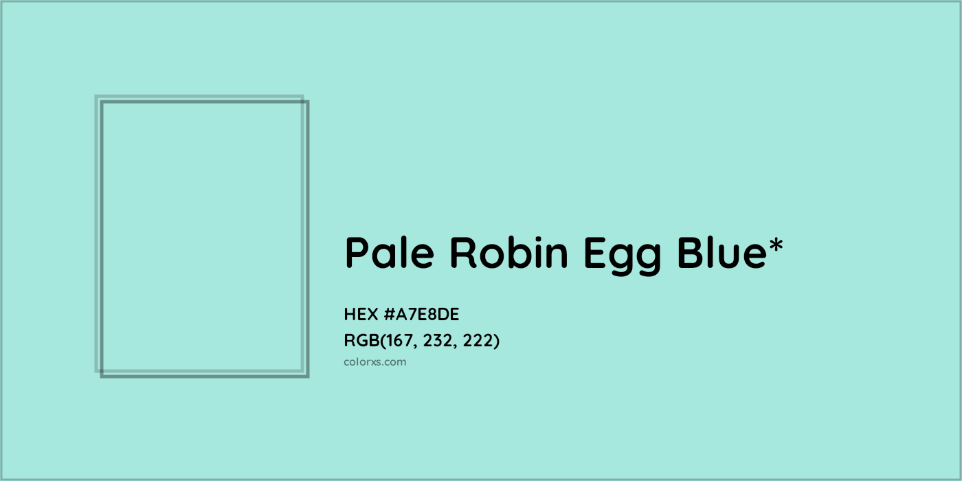 HEX #A7E8DE Color Name, Color Code, Palettes, Similar Paints, Images