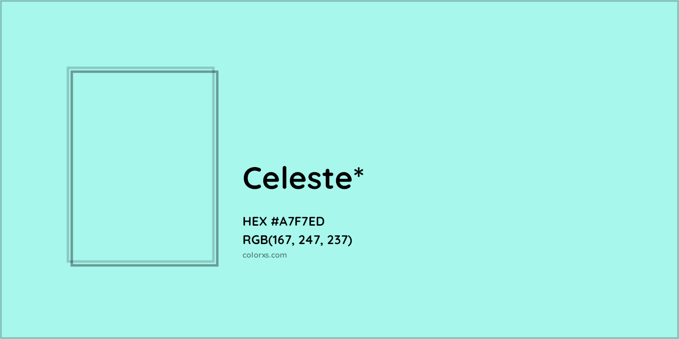 HEX #A7F7ED Color Name, Color Code, Palettes, Similar Paints, Images
