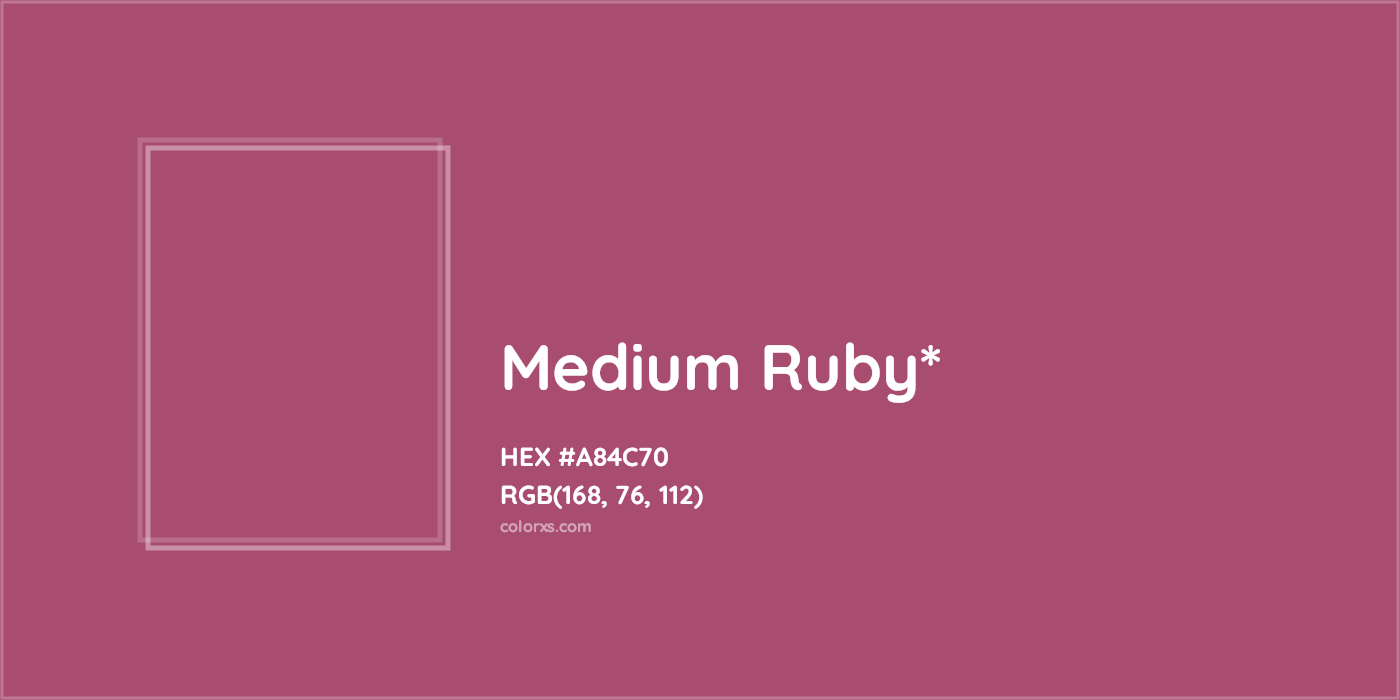 HEX #A84C70 Color Name, Color Code, Palettes, Similar Paints, Images
