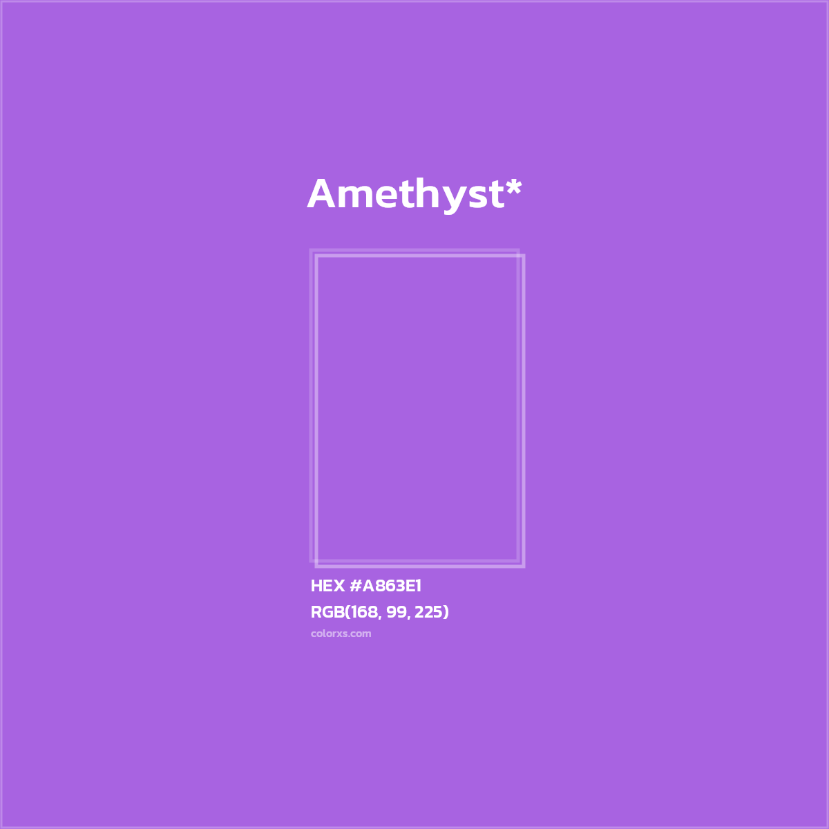 HEX #A863E1 Color Name, Color Code, Palettes, Similar Paints, Images