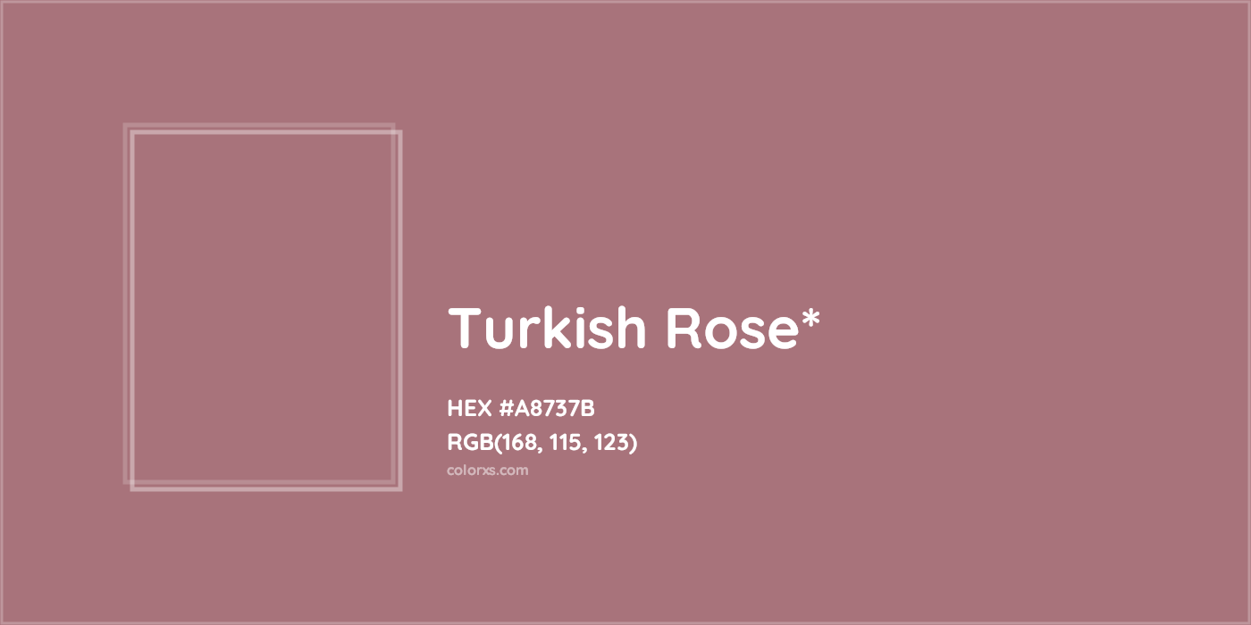 HEX #A8737B Color Name, Color Code, Palettes, Similar Paints, Images