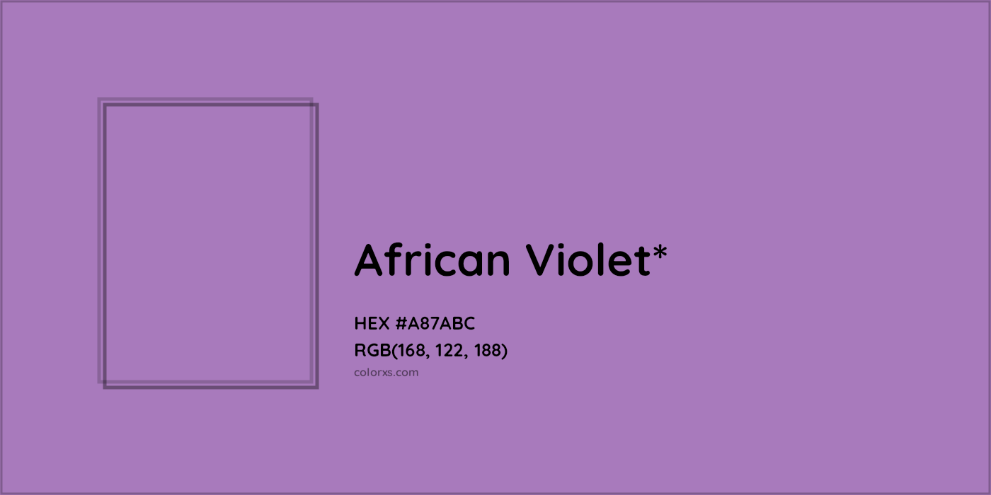 HEX #A87ABC Color Name, Color Code, Palettes, Similar Paints, Images