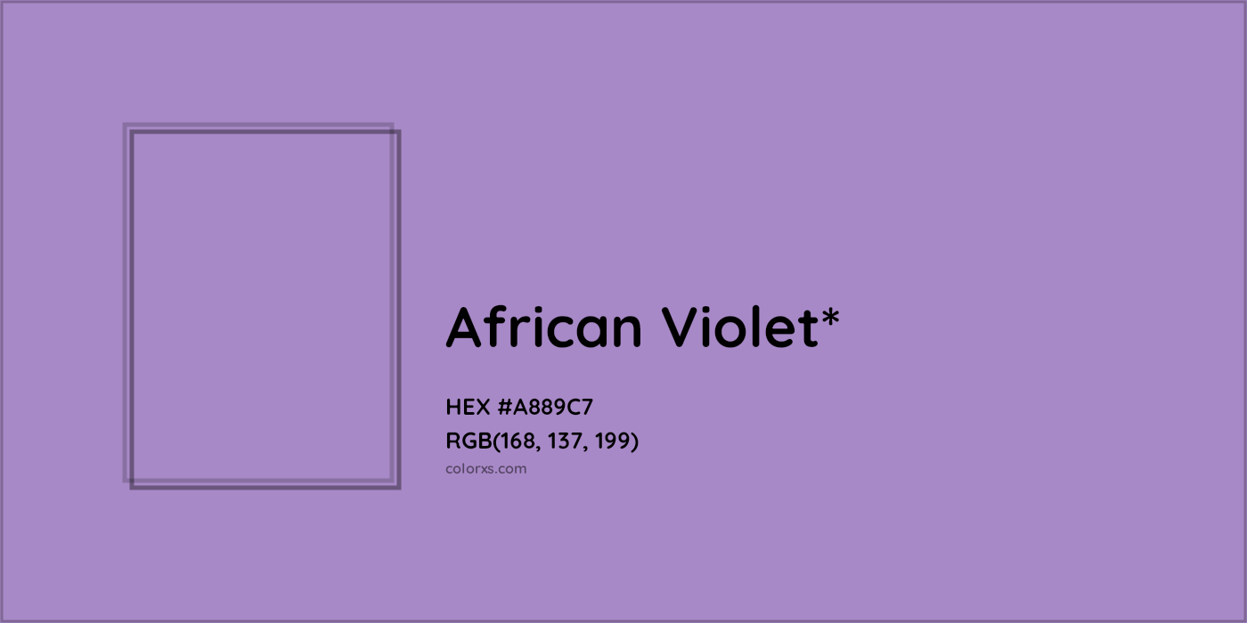 HEX #A889C7 Color Name, Color Code, Palettes, Similar Paints, Images