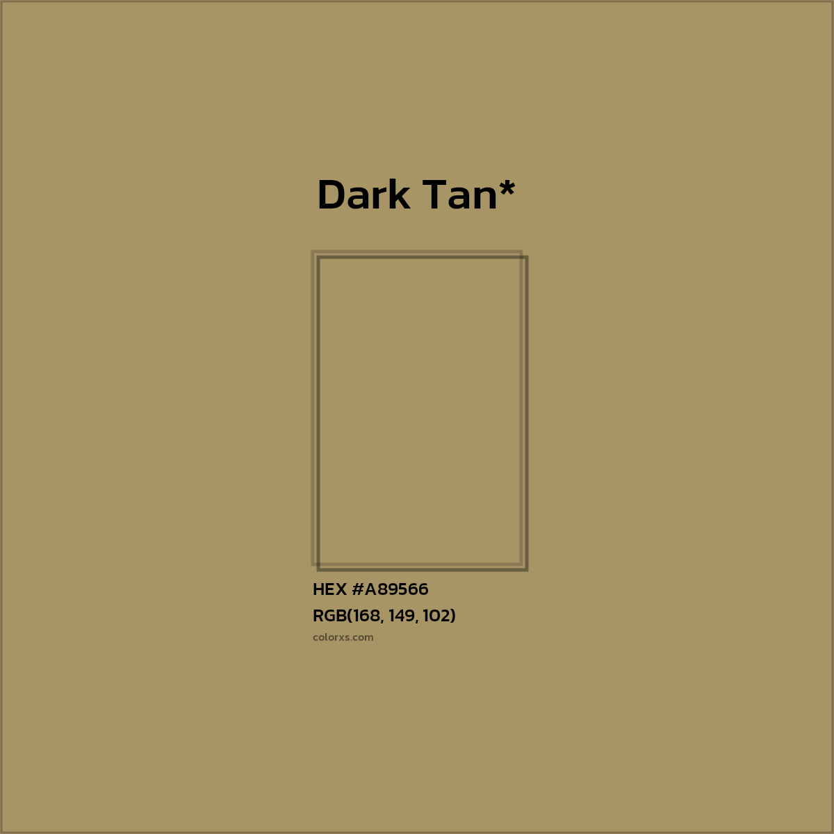HEX #A89566 Color Name, Color Code, Palettes, Similar Paints, Images