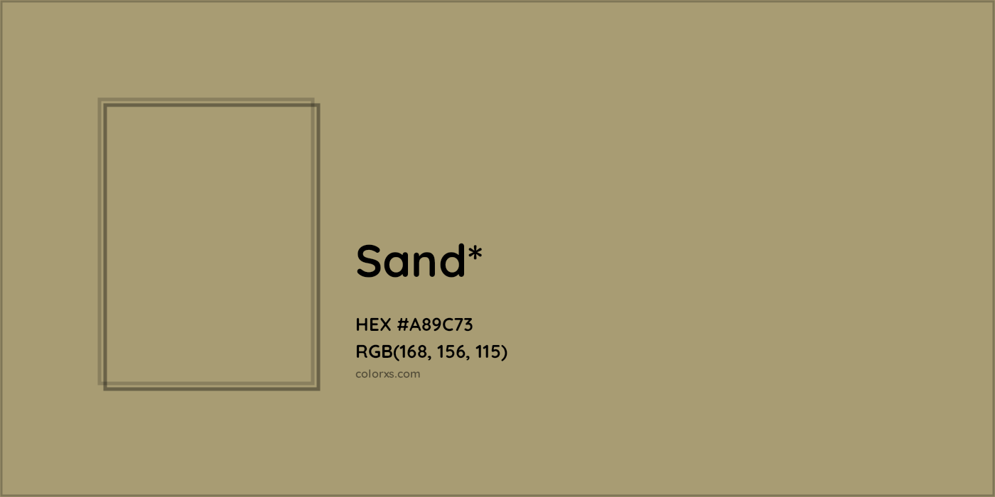 HEX #A89C73 Color Name, Color Code, Palettes, Similar Paints, Images