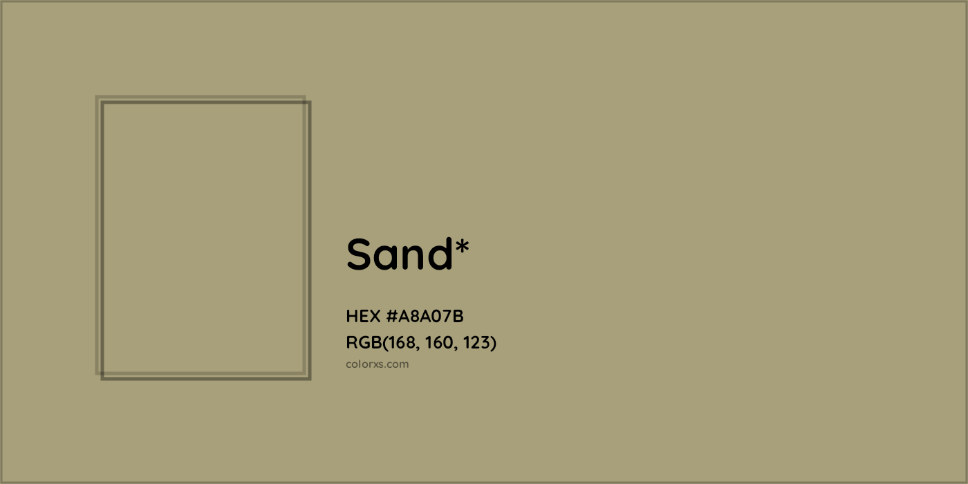 HEX #A8A07B Color Name, Color Code, Palettes, Similar Paints, Images