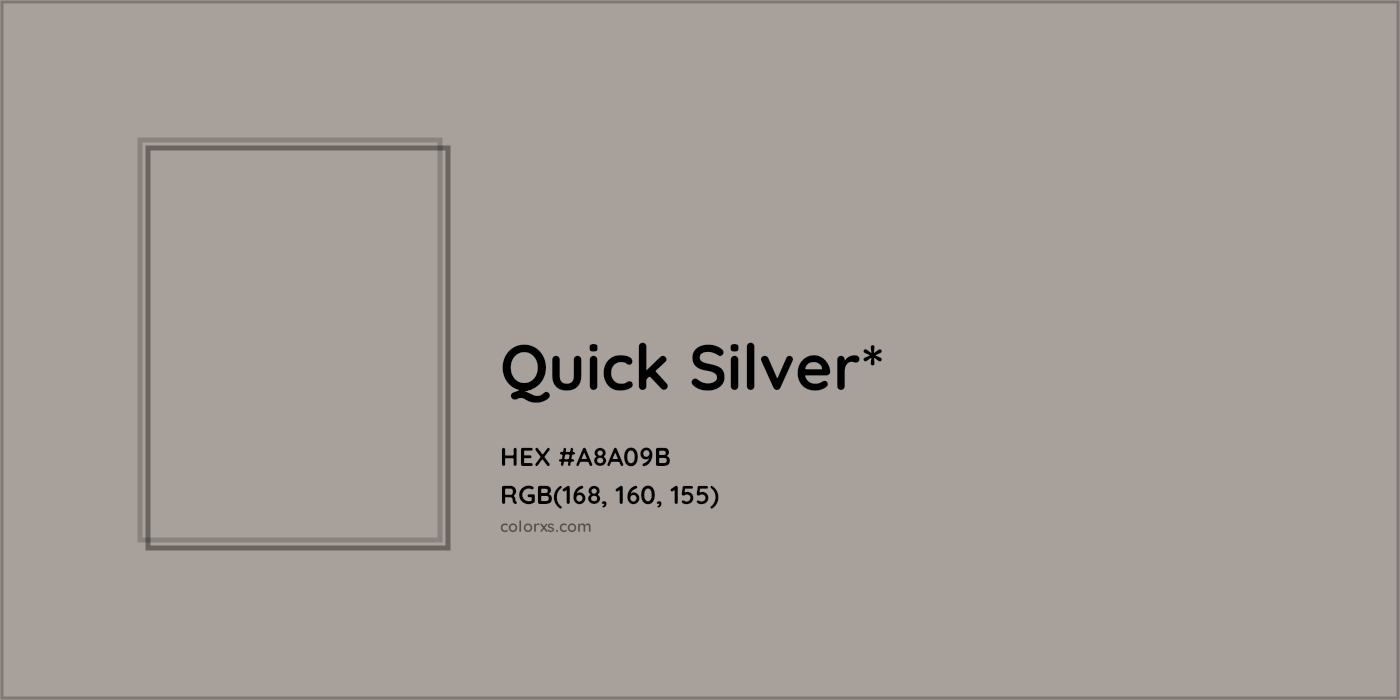 HEX #A8A09B Color Name, Color Code, Palettes, Similar Paints, Images