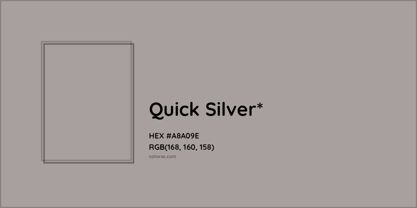 HEX #A8A09E Color Name, Color Code, Palettes, Similar Paints, Images