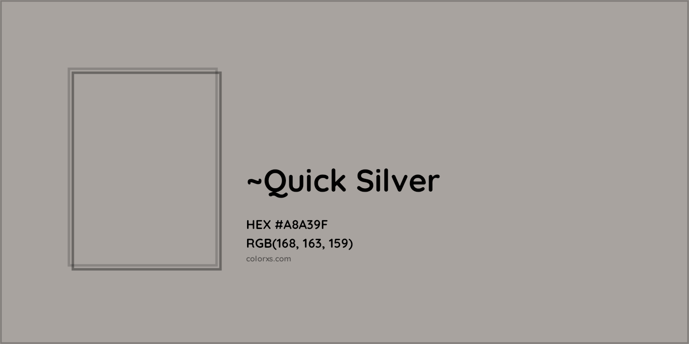 HEX #A8A39F Color Name, Color Code, Palettes, Similar Paints, Images