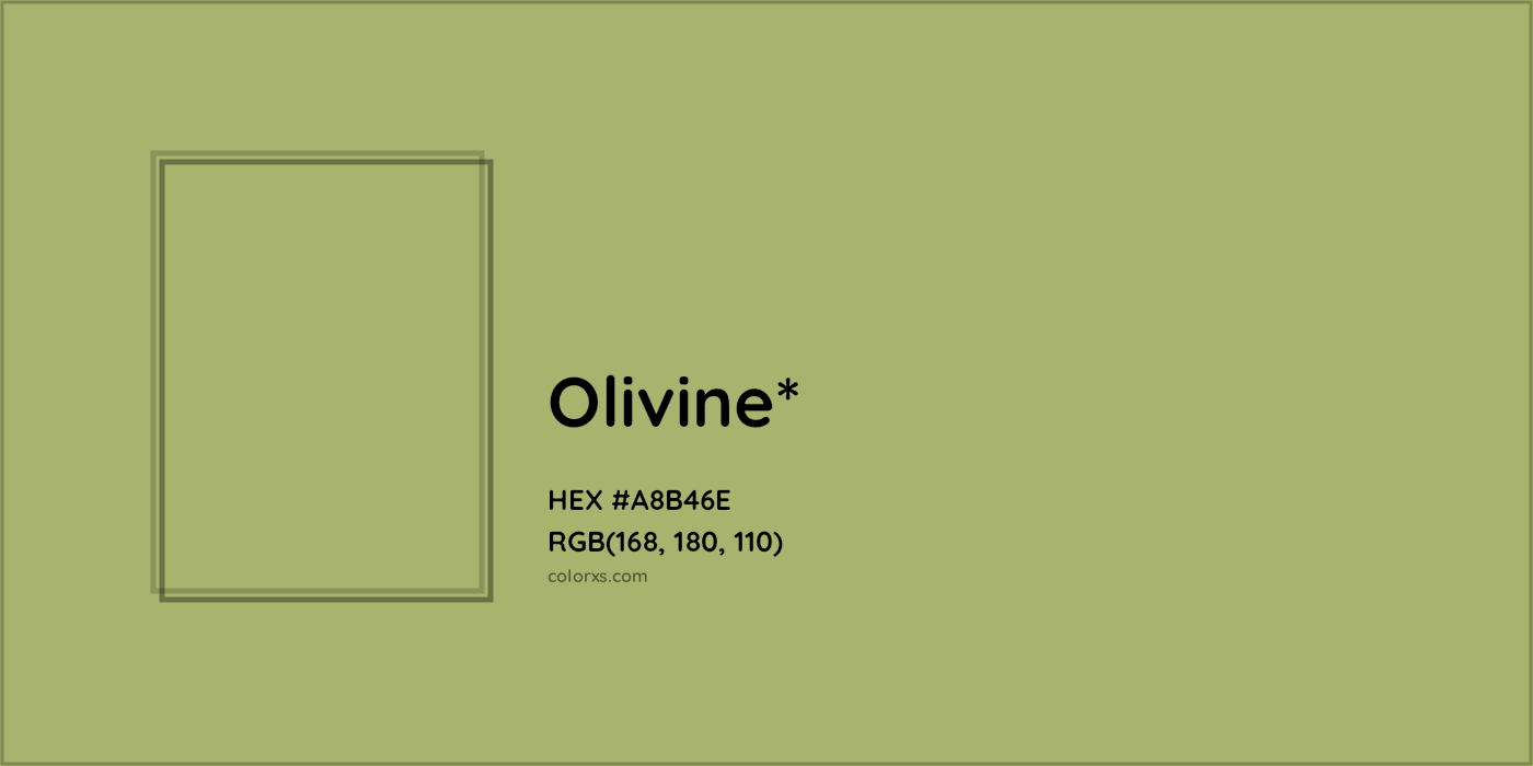 HEX #A8B46E Color Name, Color Code, Palettes, Similar Paints, Images