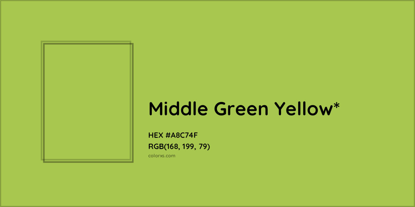 HEX #A8C74F Color Name, Color Code, Palettes, Similar Paints, Images