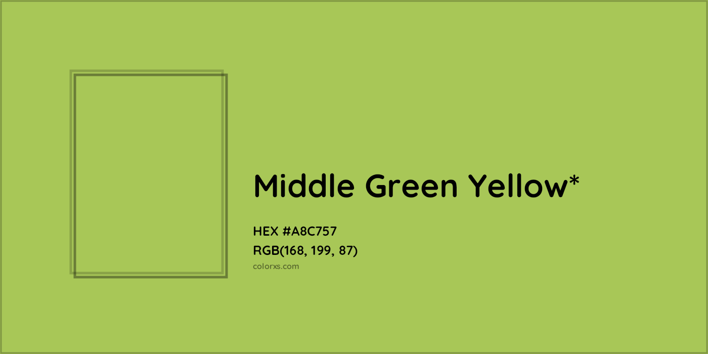 HEX #A8C757 Color Name, Color Code, Palettes, Similar Paints, Images