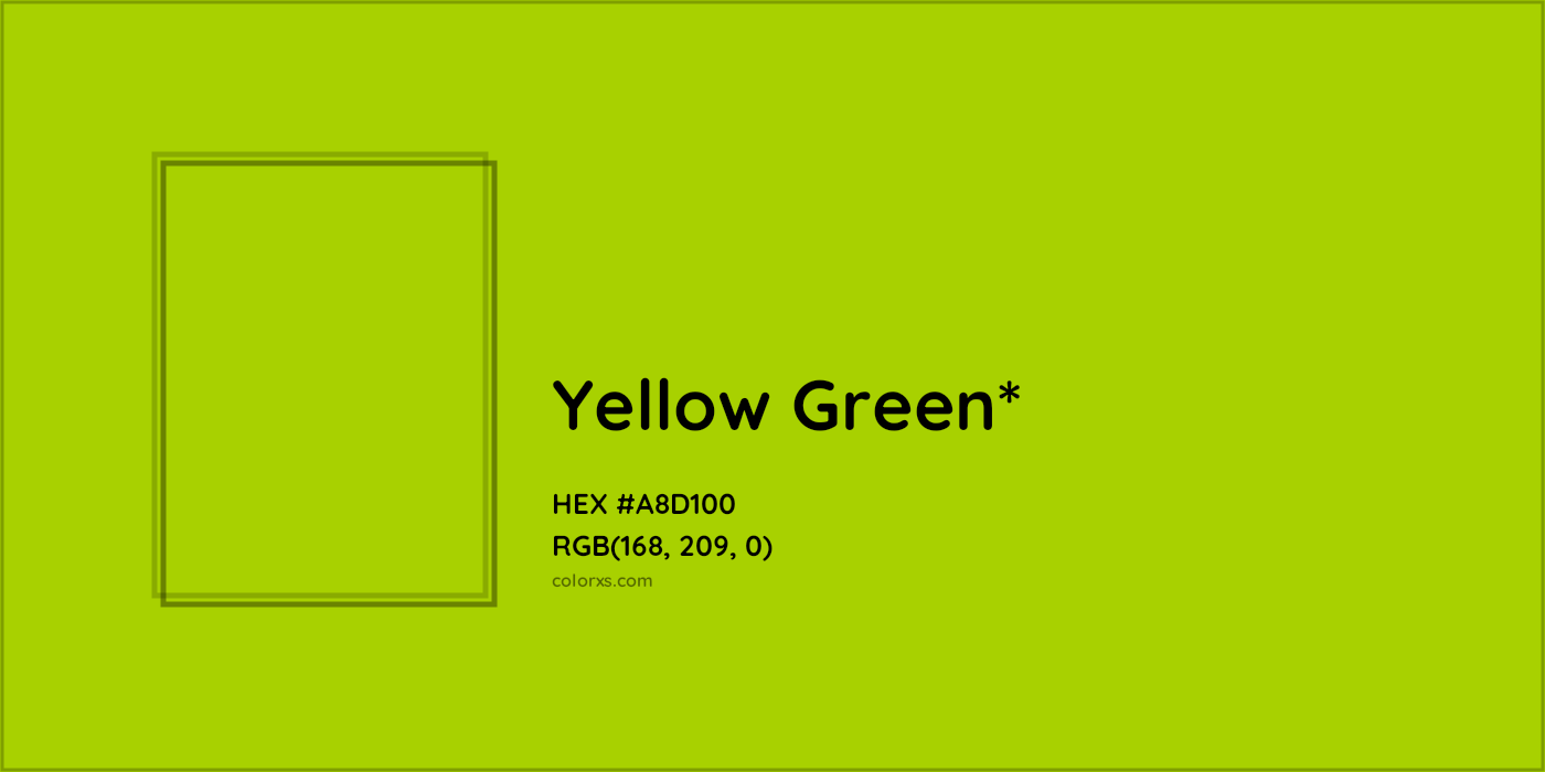 HEX #A8D100 Color Name, Color Code, Palettes, Similar Paints, Images
