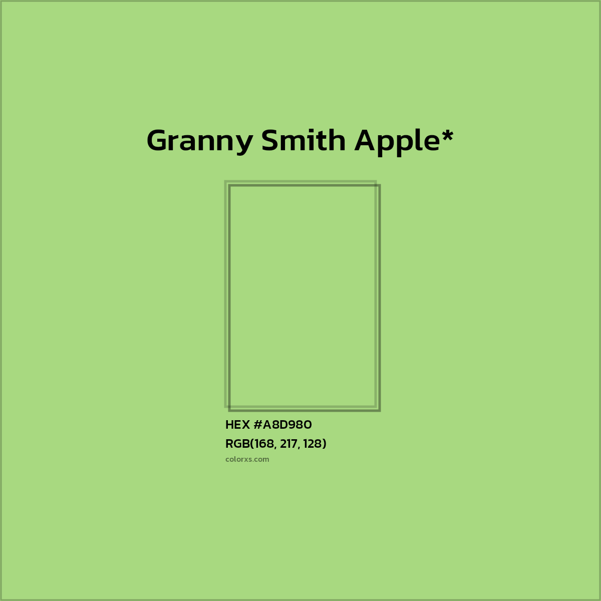 HEX #A8D980 Color Name, Color Code, Palettes, Similar Paints, Images