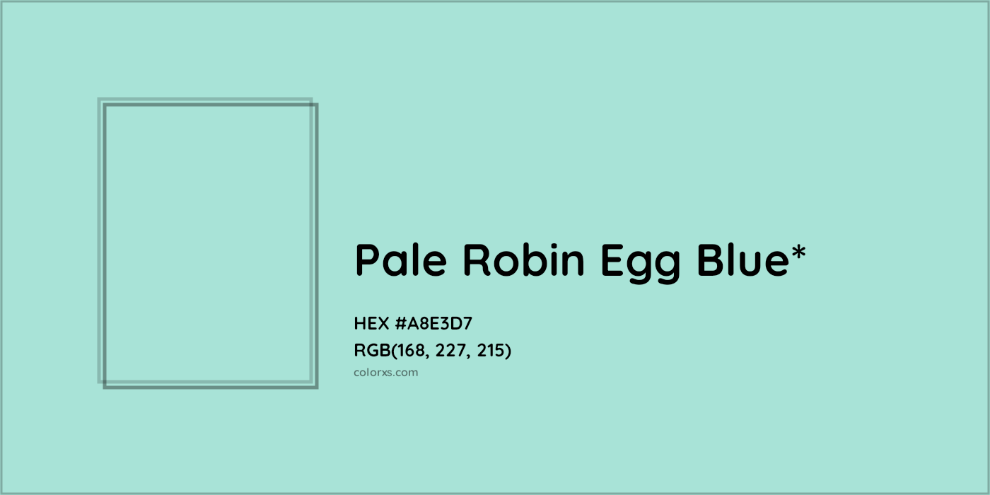 HEX #A8E3D7 Color Name, Color Code, Palettes, Similar Paints, Images