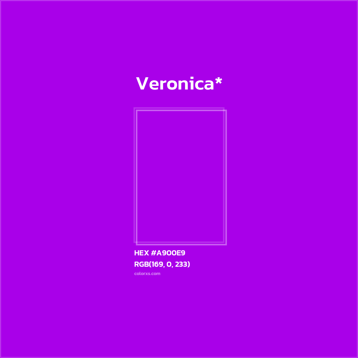 HEX #A900E9 Color Name, Color Code, Palettes, Similar Paints, Images