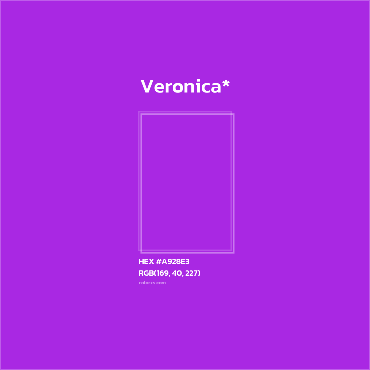 HEX #A928E3 Color Name, Color Code, Palettes, Similar Paints, Images