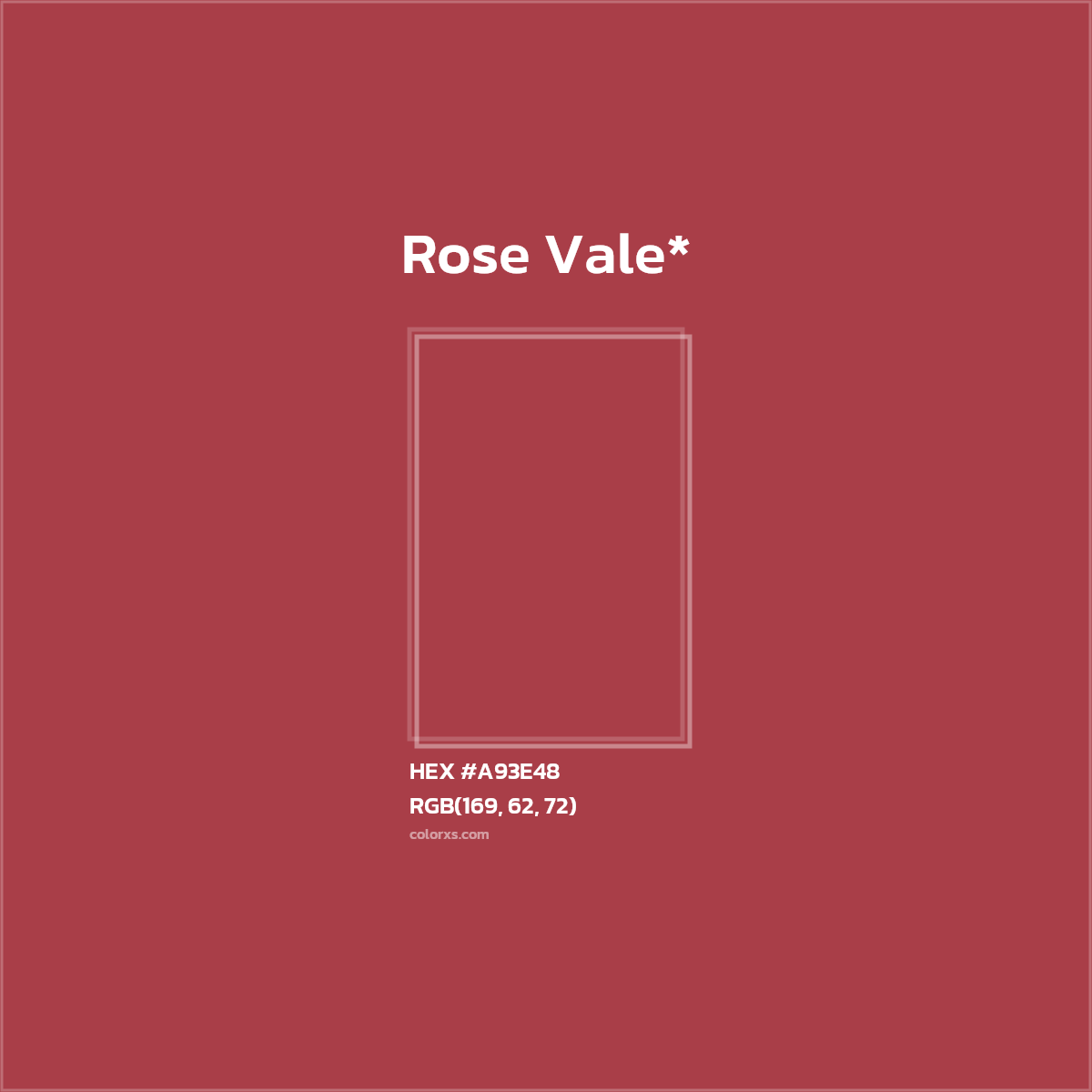 HEX #A93E48 Color Name, Color Code, Palettes, Similar Paints, Images