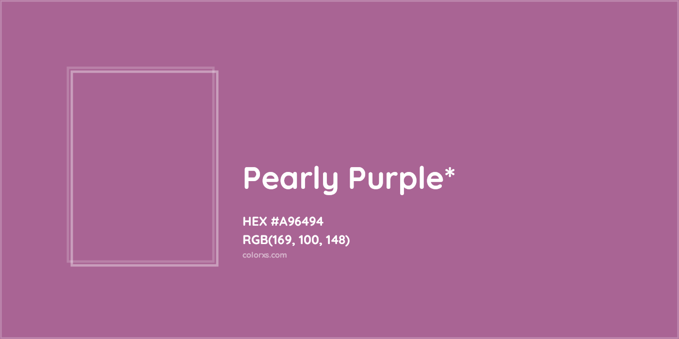 HEX #A96494 Color Name, Color Code, Palettes, Similar Paints, Images