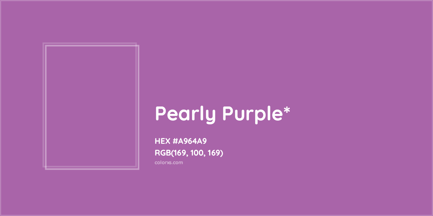 HEX #A964A9 Color Name, Color Code, Palettes, Similar Paints, Images