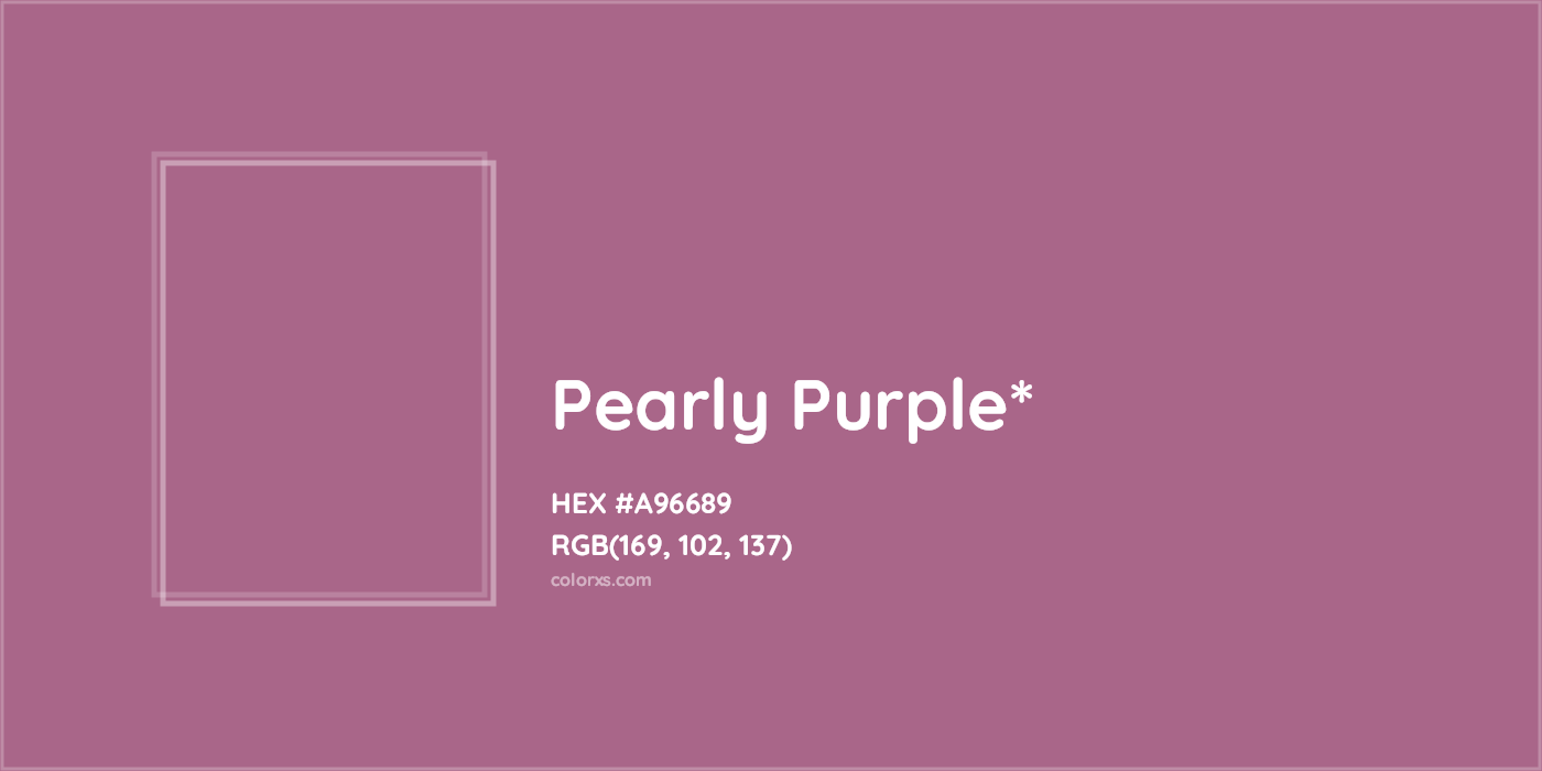 HEX #A96689 Color Name, Color Code, Palettes, Similar Paints, Images