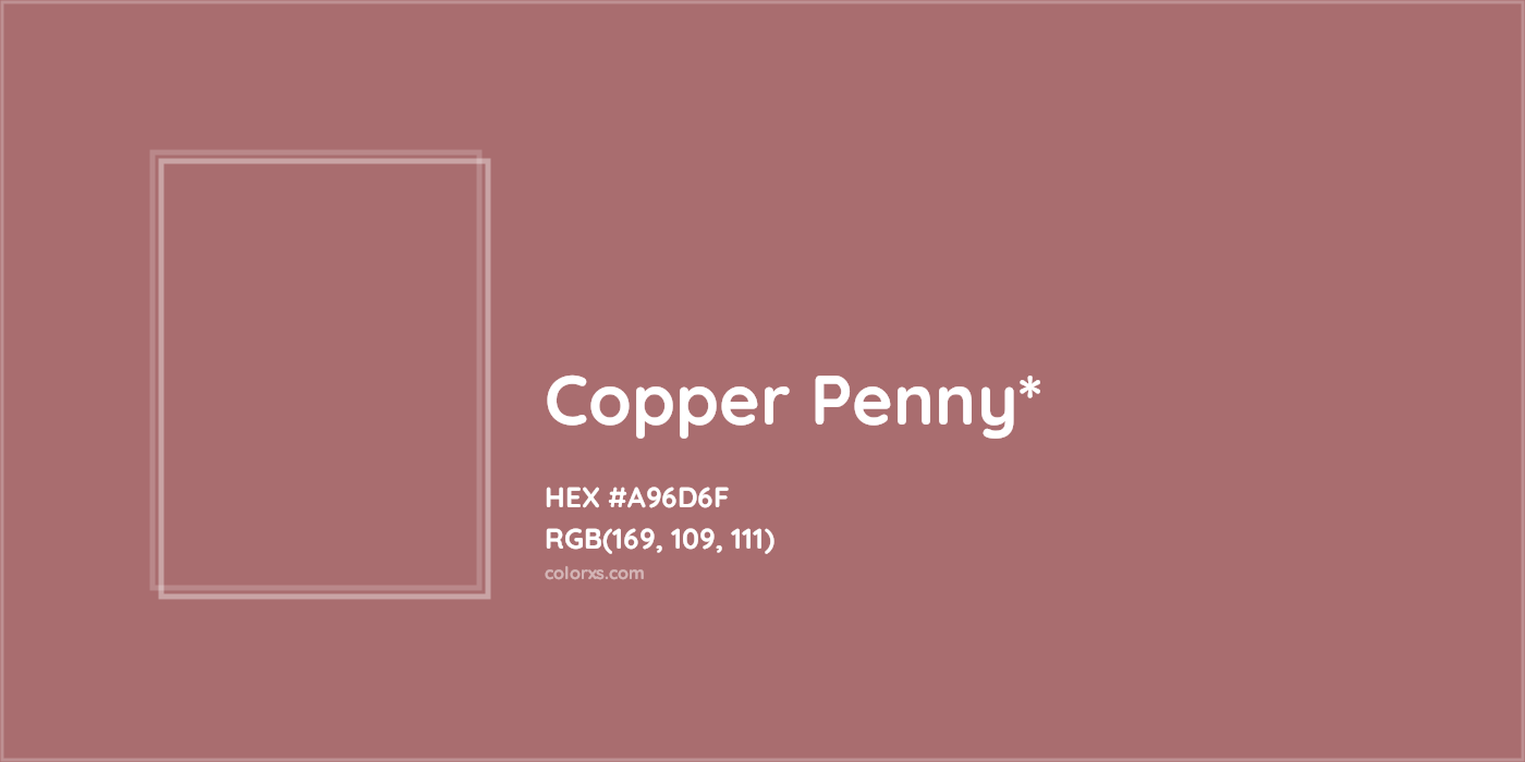 HEX #A96D6F Color Name, Color Code, Palettes, Similar Paints, Images