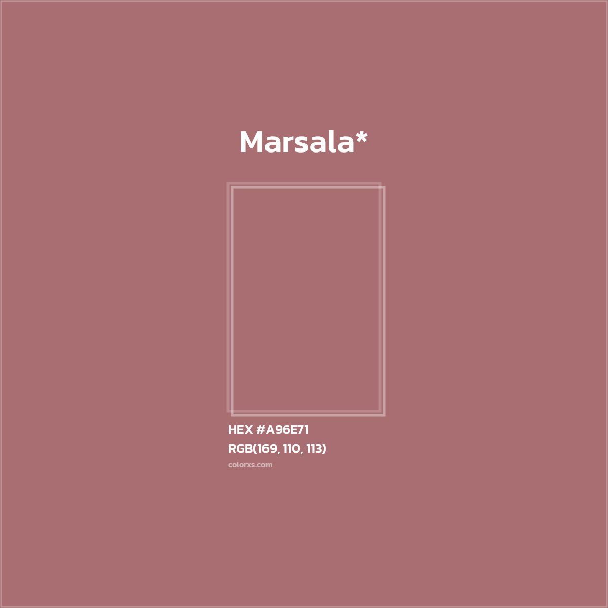 HEX #A96E71 Color Name, Color Code, Palettes, Similar Paints, Images