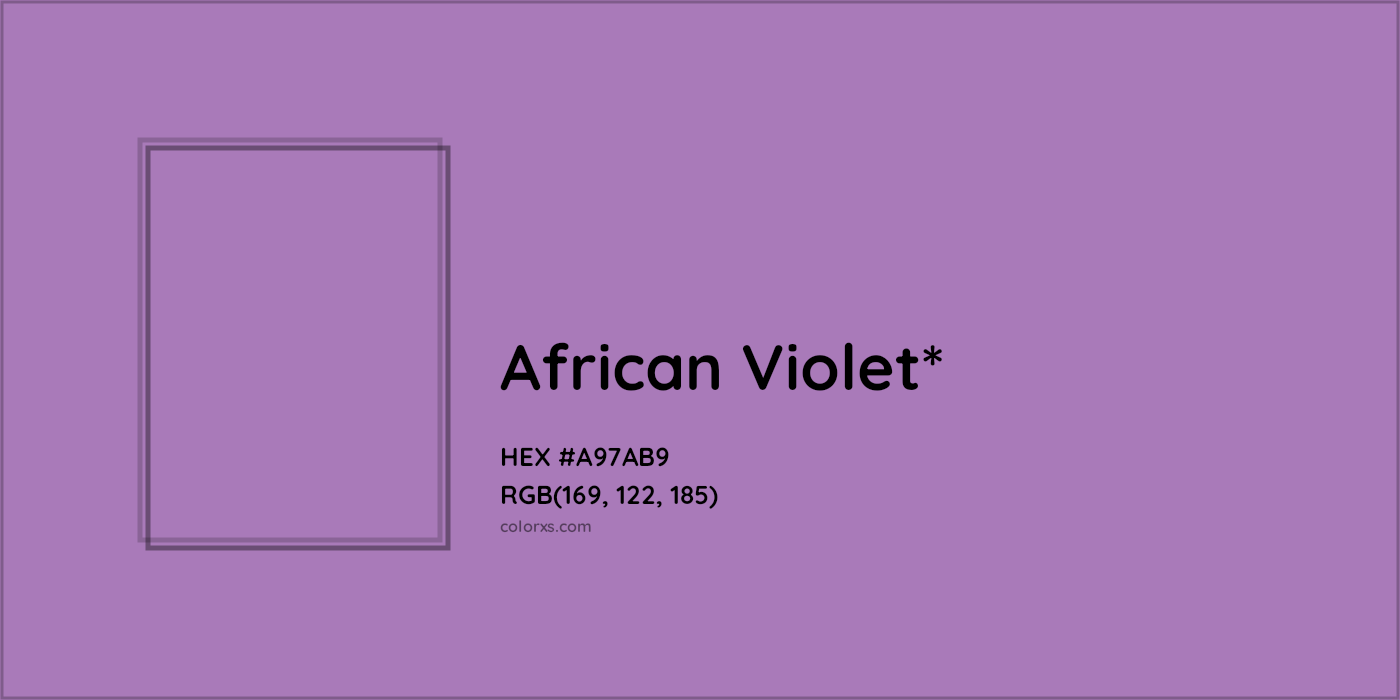 HEX #A97AB9 Color Name, Color Code, Palettes, Similar Paints, Images