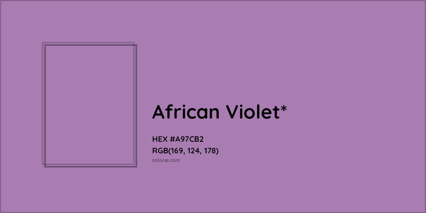 HEX #A97CB2 Color Name, Color Code, Palettes, Similar Paints, Images