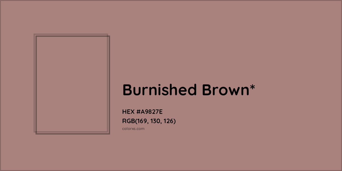 HEX #A9827E Color Name, Color Code, Palettes, Similar Paints, Images