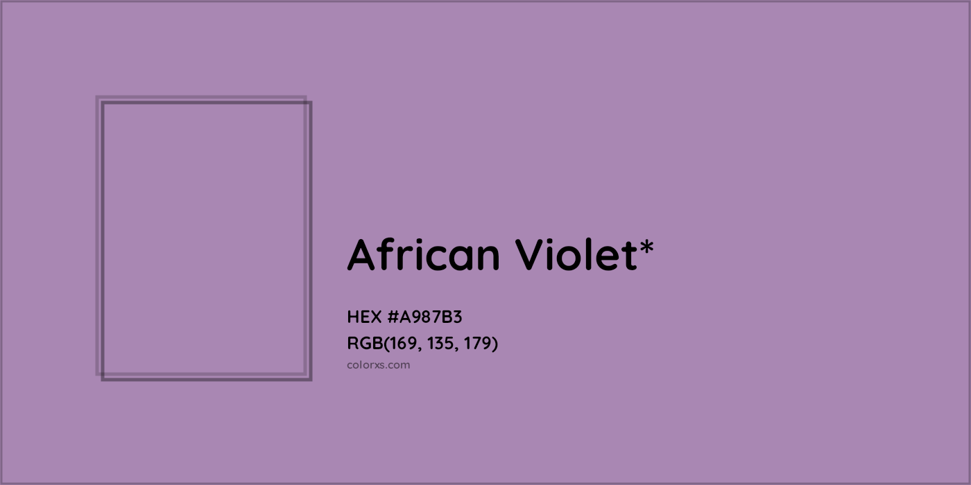 HEX #A987B3 Color Name, Color Code, Palettes, Similar Paints, Images