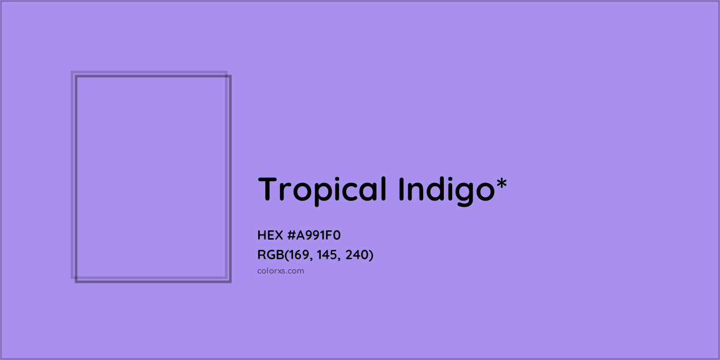 HEX #A991F0 Color Name, Color Code, Palettes, Similar Paints, Images