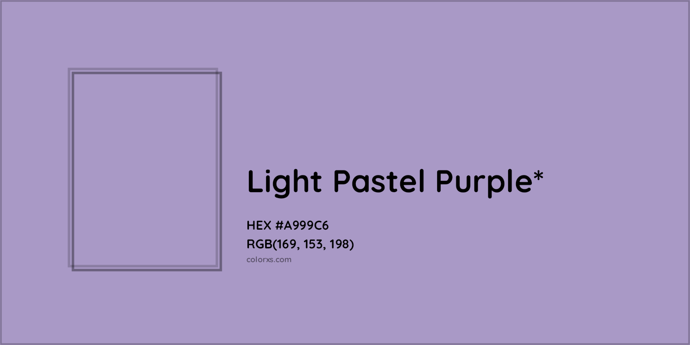 HEX #A999C6 Color Name, Color Code, Palettes, Similar Paints, Images