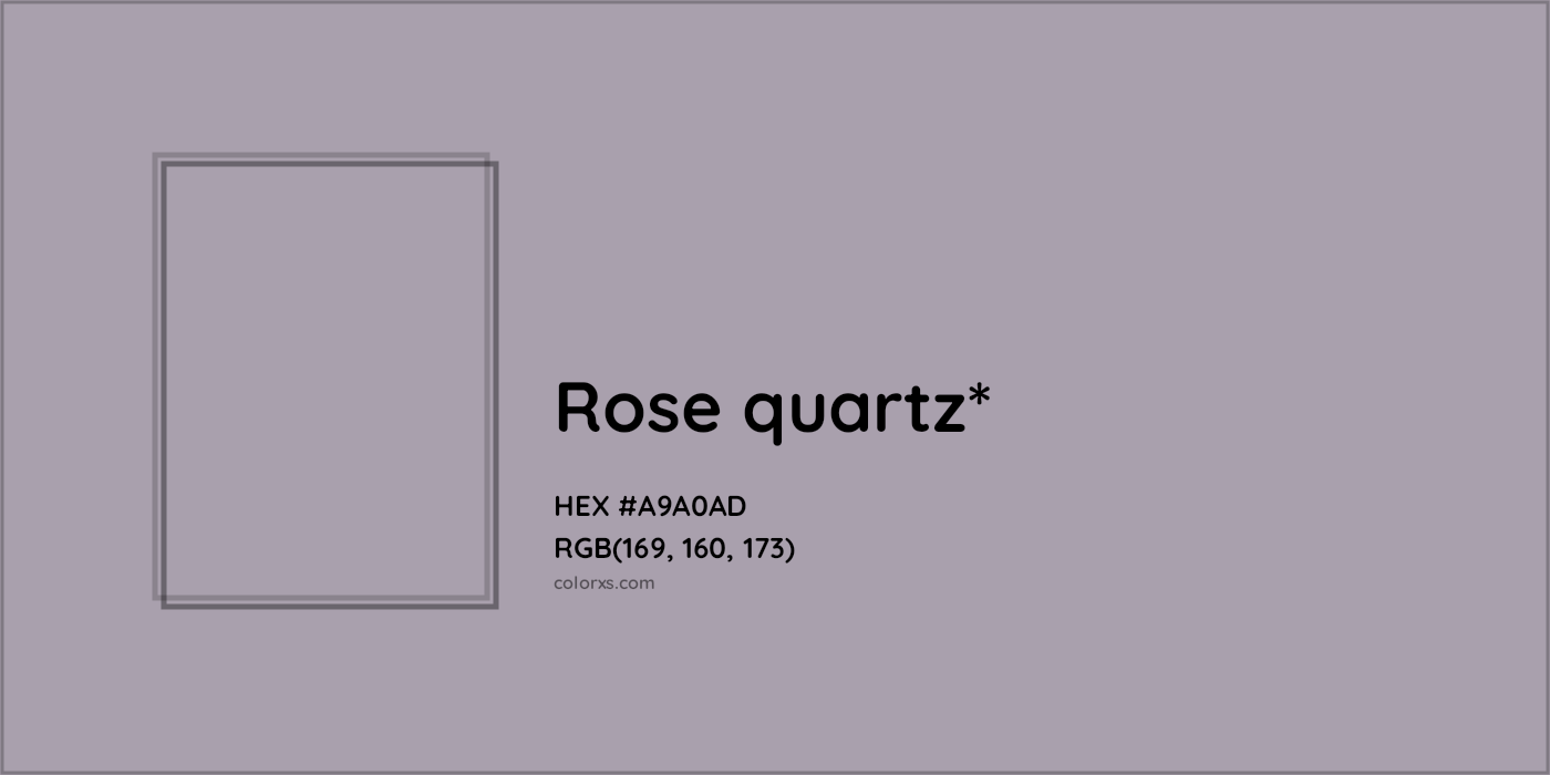 HEX #A9A0AD Color Name, Color Code, Palettes, Similar Paints, Images