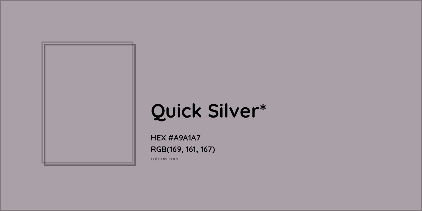 HEX #A9A1A7 Color Name, Color Code, Palettes, Similar Paints, Images