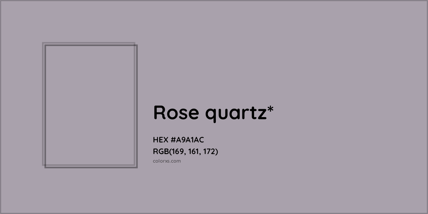 HEX #A9A1AC Color Name, Color Code, Palettes, Similar Paints, Images