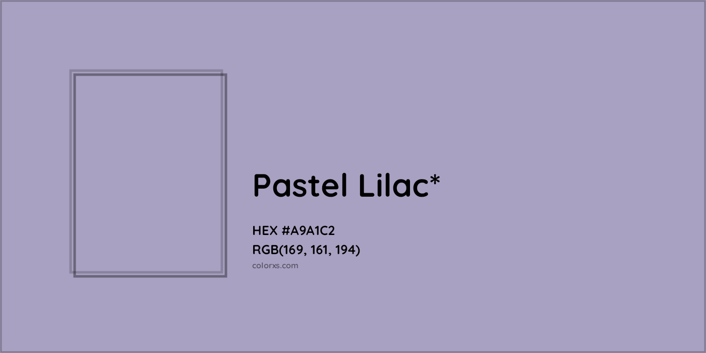 HEX #A9A1C2 Color Name, Color Code, Palettes, Similar Paints, Images
