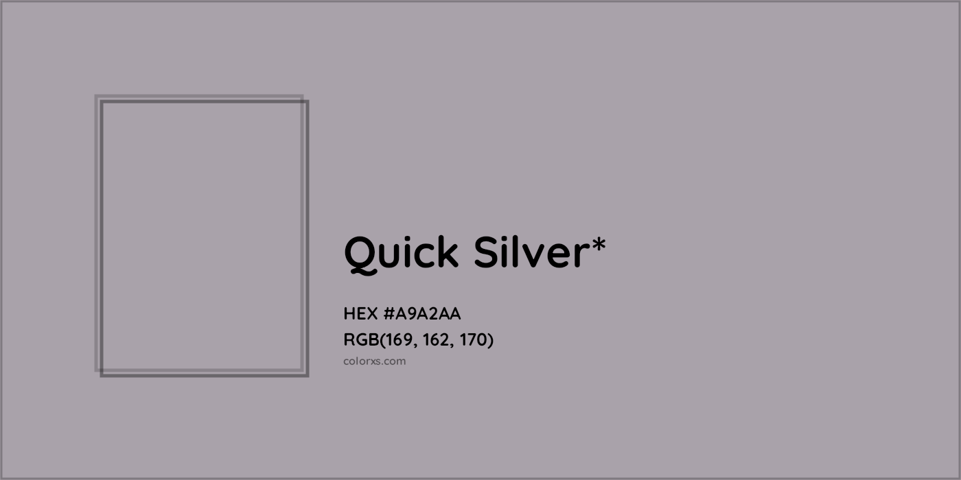 HEX #A9A2AA Color Name, Color Code, Palettes, Similar Paints, Images