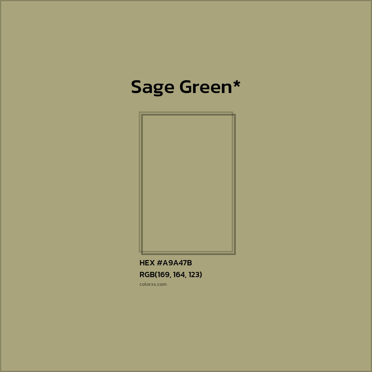 HEX #A9A47B Color Name, Color Code, Palettes, Similar Paints, Images
