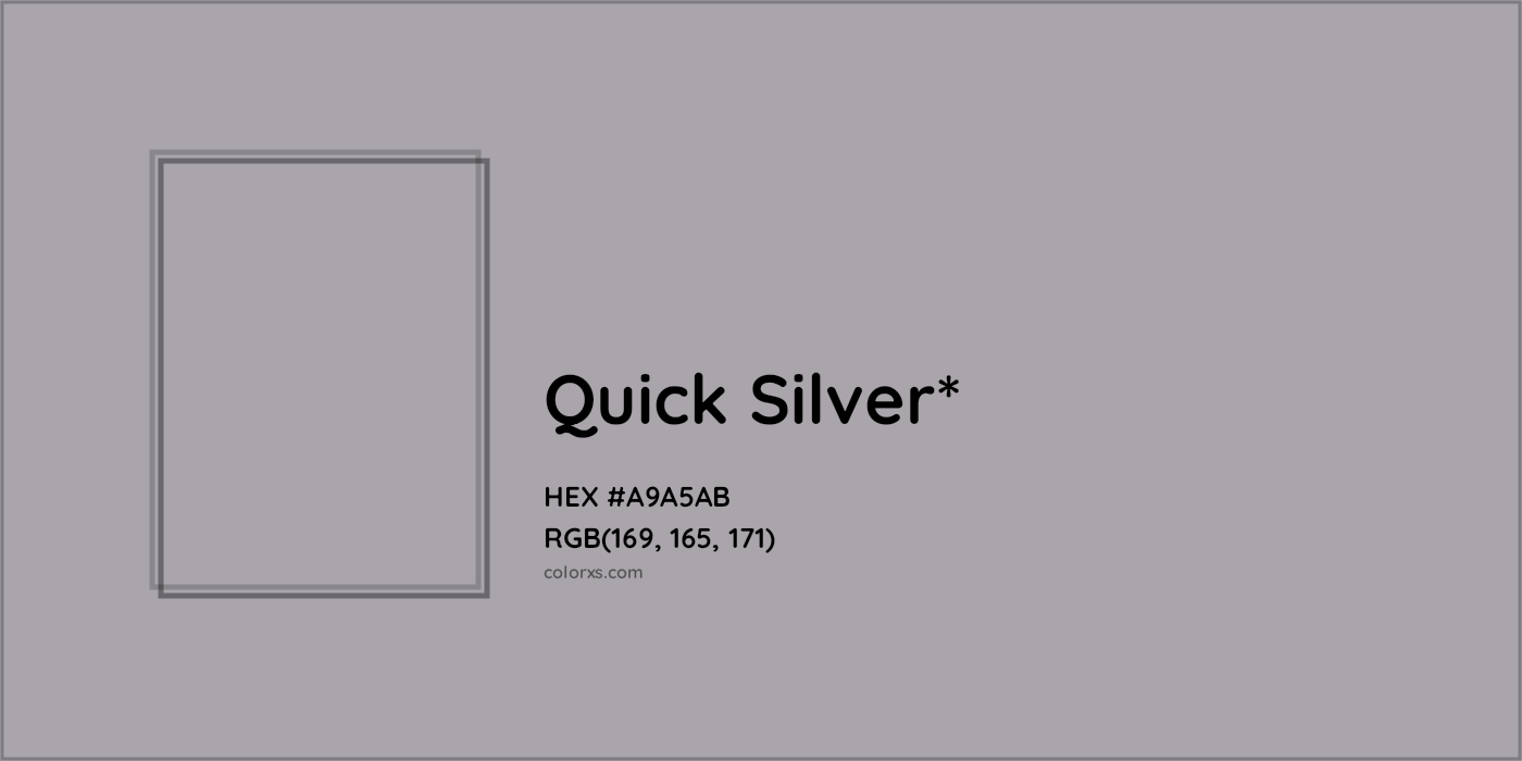 HEX #A9A5AB Color Name, Color Code, Palettes, Similar Paints, Images