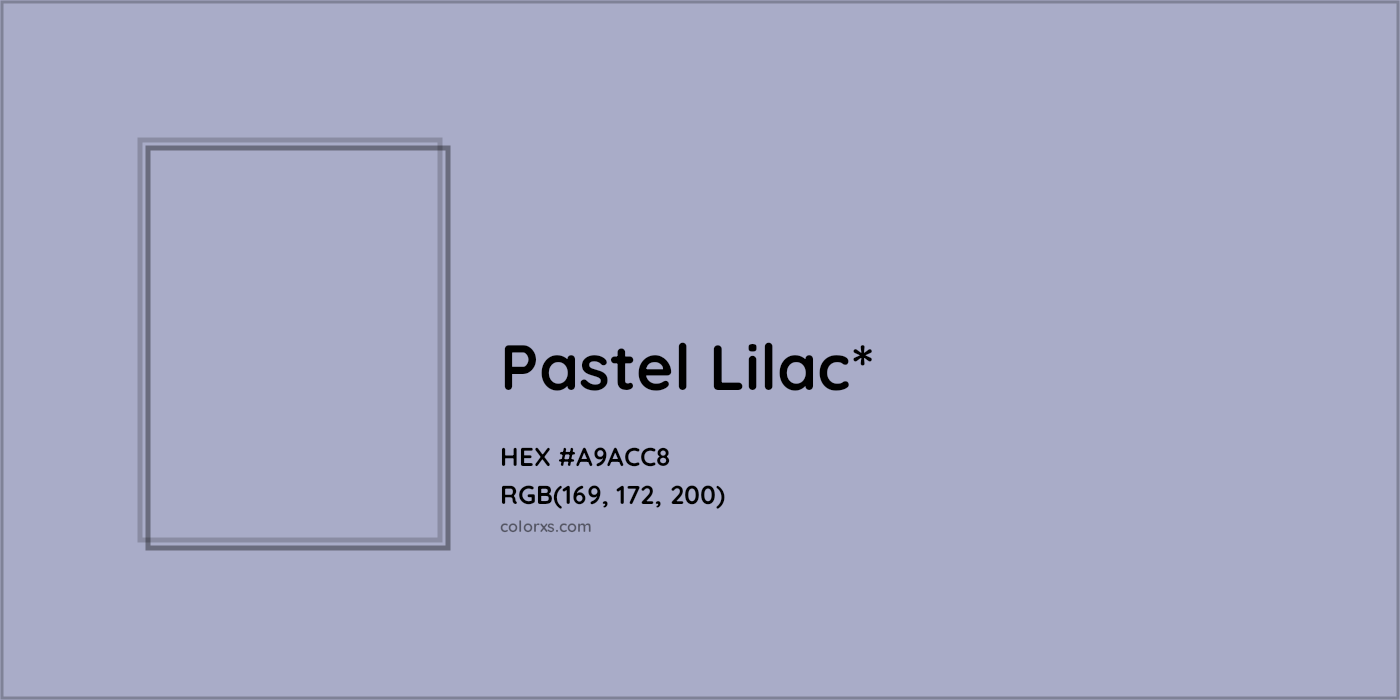 HEX #A9ACC8 Color Name, Color Code, Palettes, Similar Paints, Images