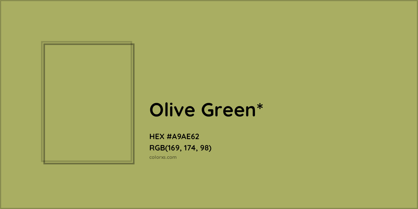 HEX #A9AE62 Color Name, Color Code, Palettes, Similar Paints, Images