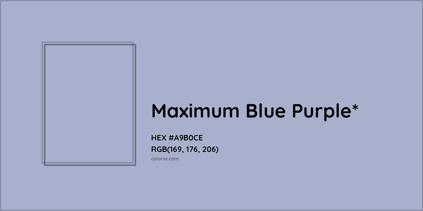 HEX #A9B0CE Color Name, Color Code, Palettes, Similar Paints, Images
