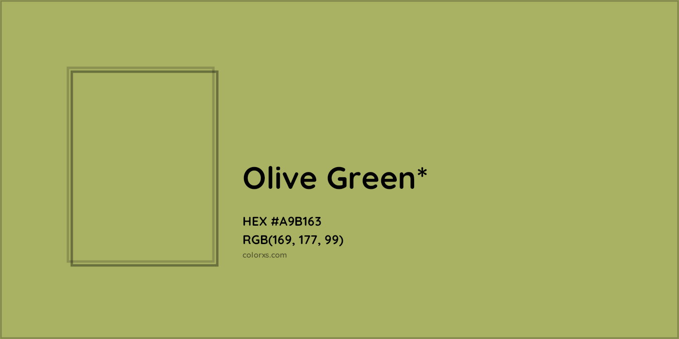 HEX #A9B163 Color Name, Color Code, Palettes, Similar Paints, Images