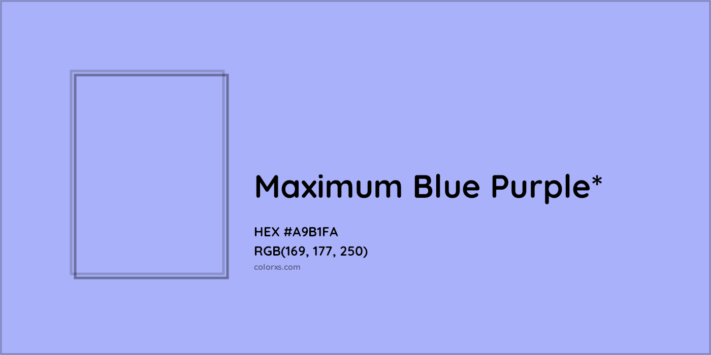 HEX #A9B1FA Color Name, Color Code, Palettes, Similar Paints, Images