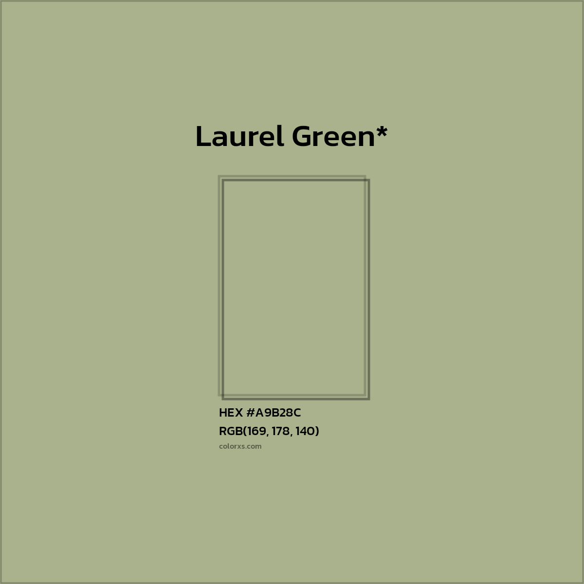 HEX #A9B28C Color Name, Color Code, Palettes, Similar Paints, Images