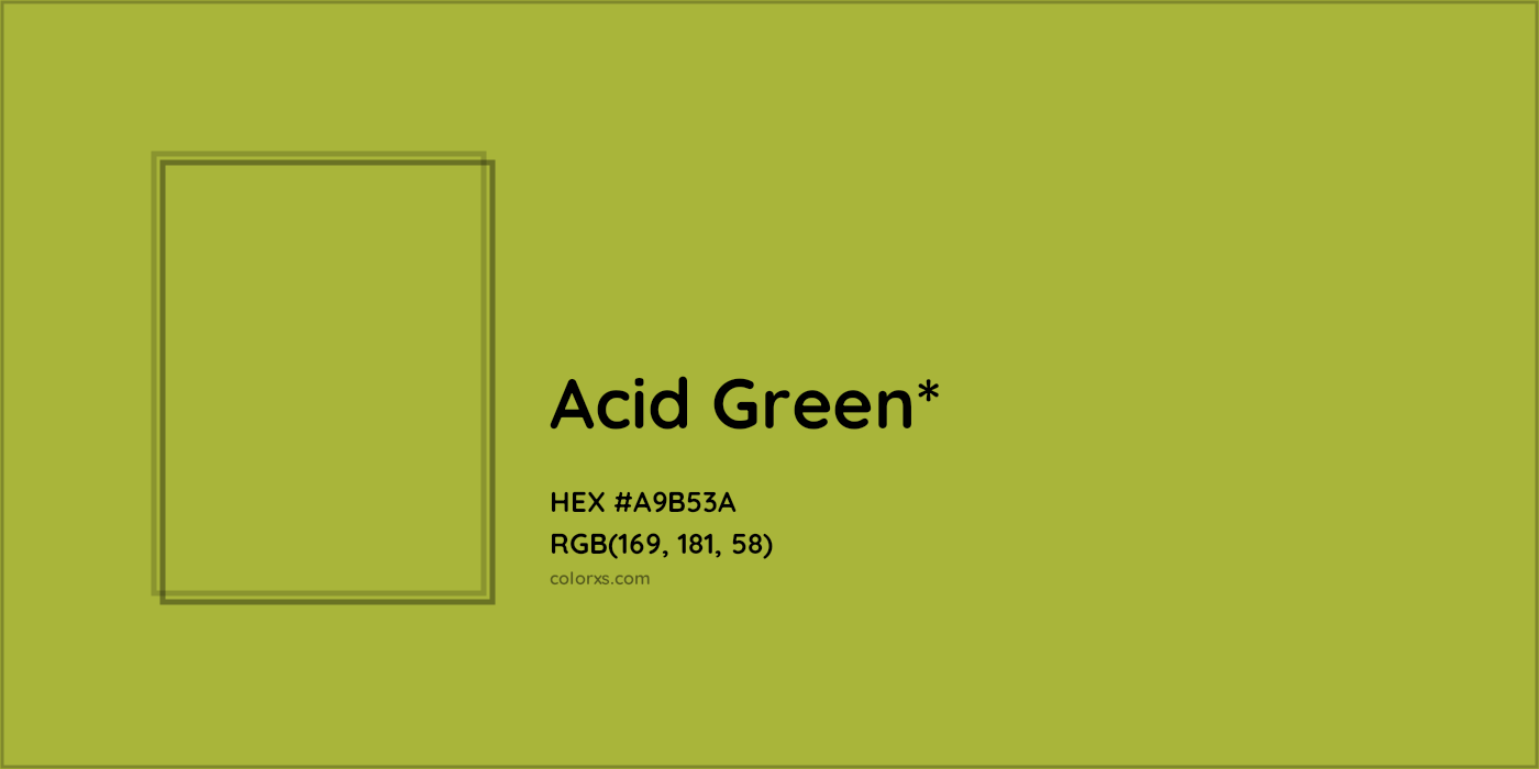 HEX #A9B53A Color Name, Color Code, Palettes, Similar Paints, Images